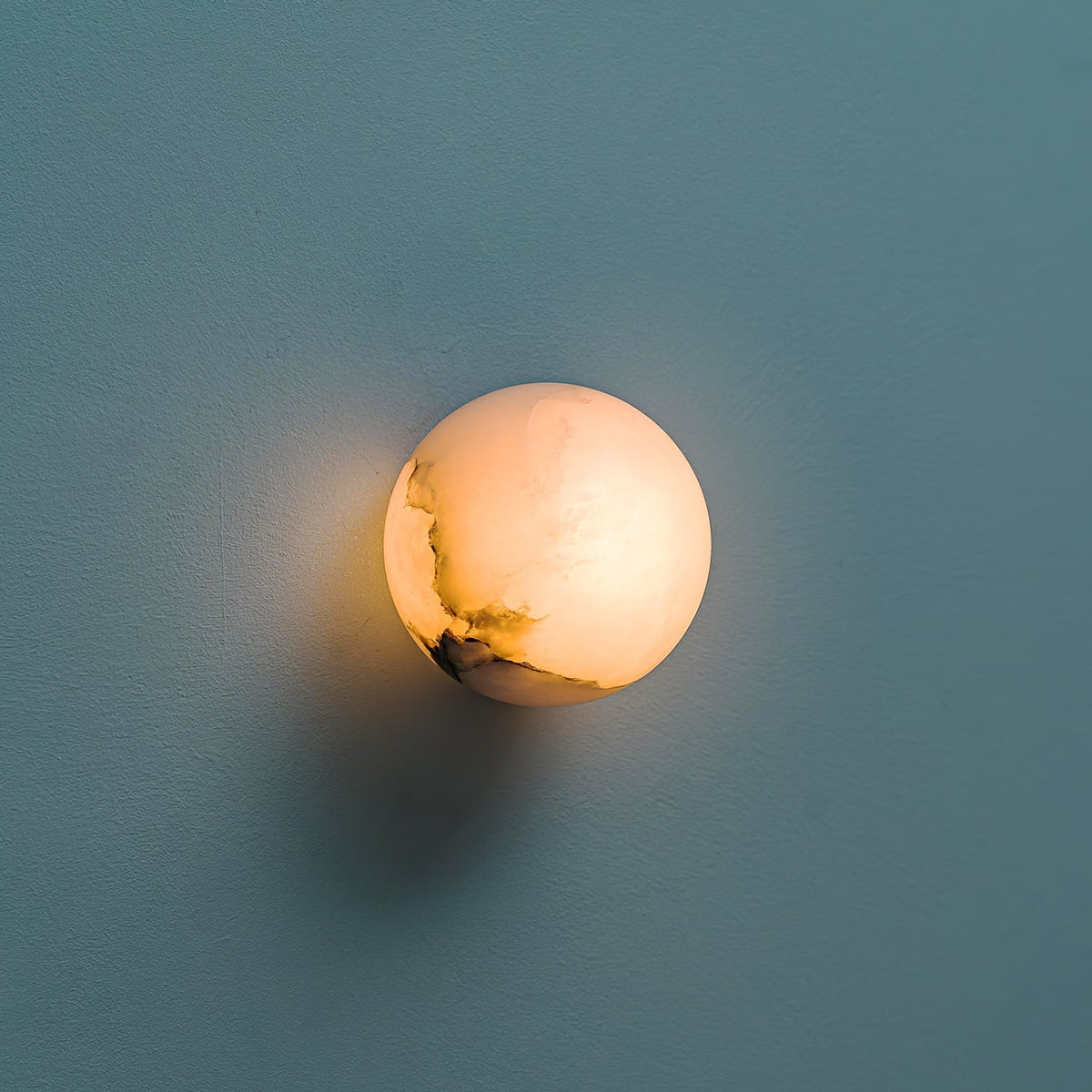 Pale Orb Wall Light