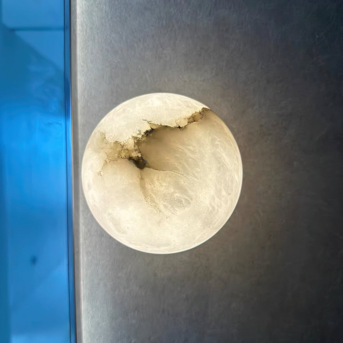 Pale Orb Wall Light