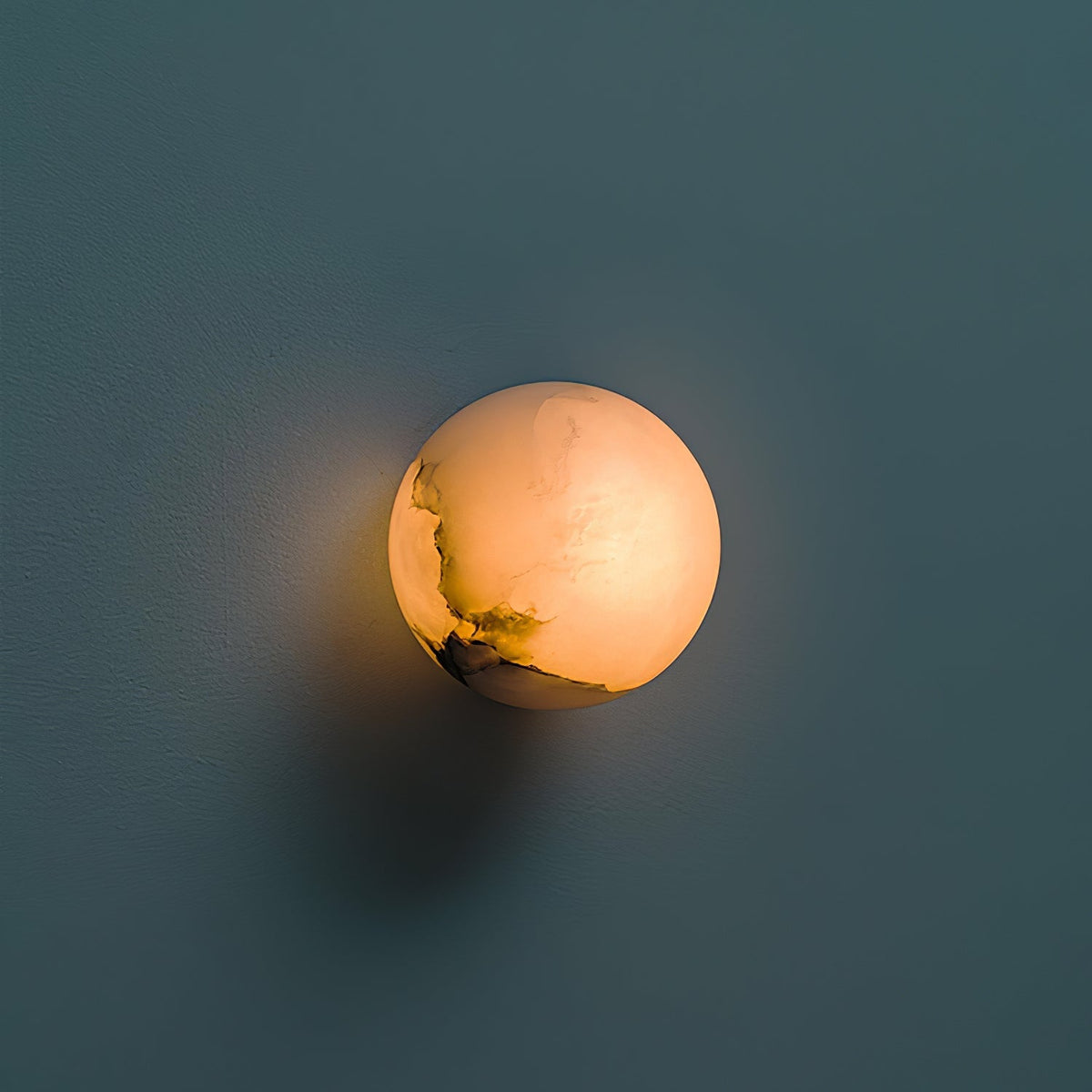 Pale Orb Wall Light