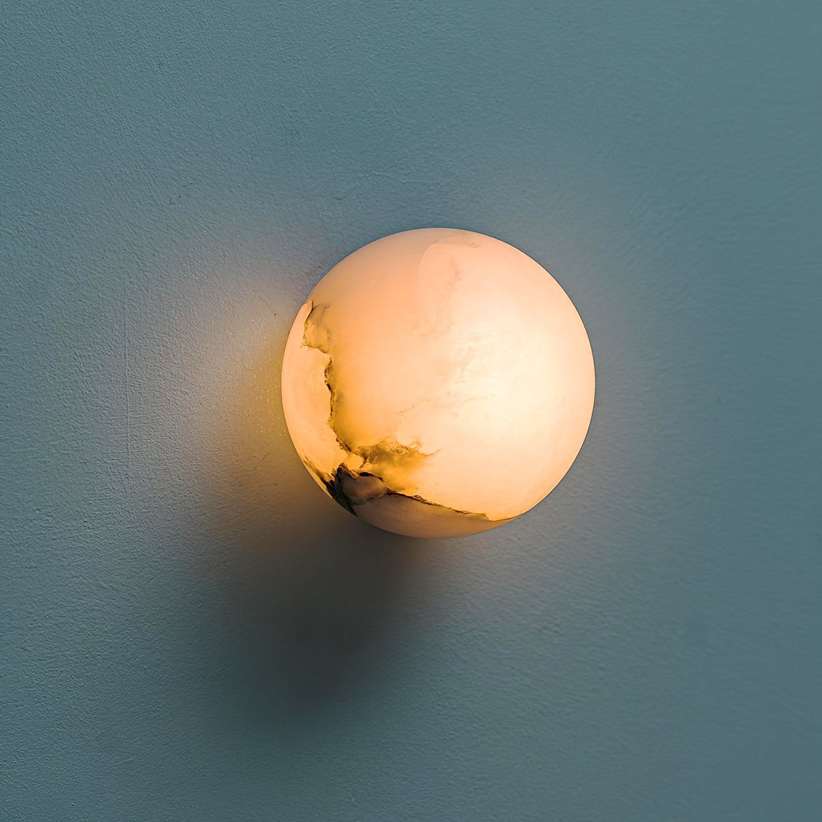 Pale Orb Wall Light