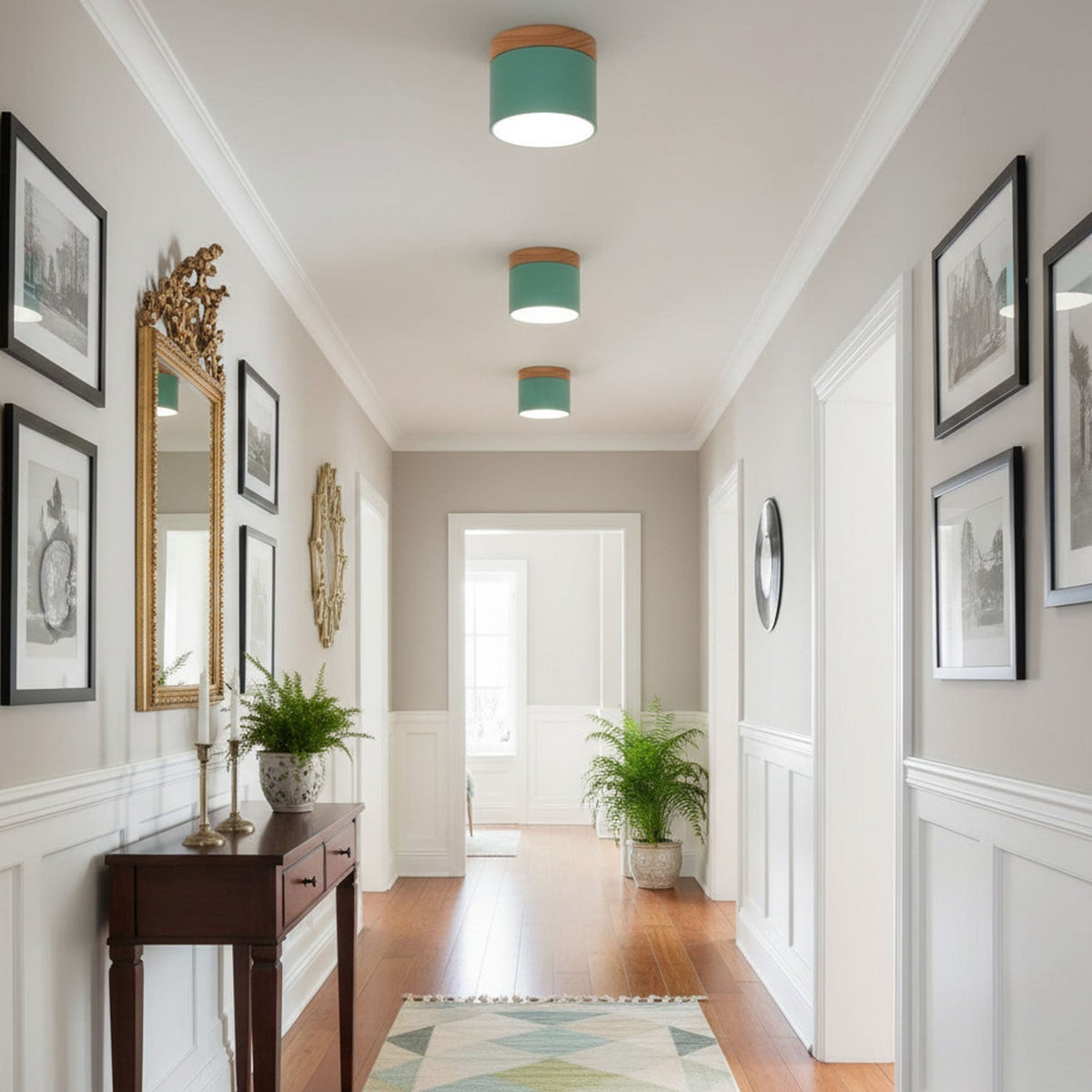 Ember Cylinder Ceiling Light