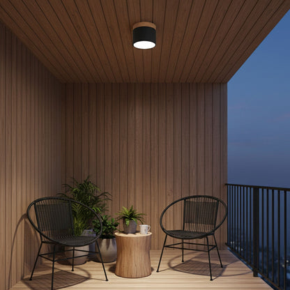 Ember Cylinder Ceiling Light