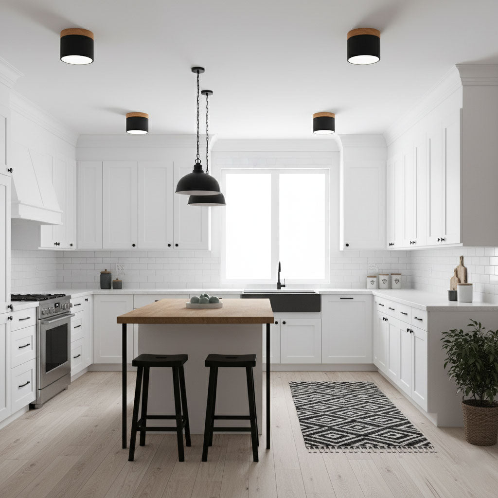 Ember Cylinder Ceiling Light