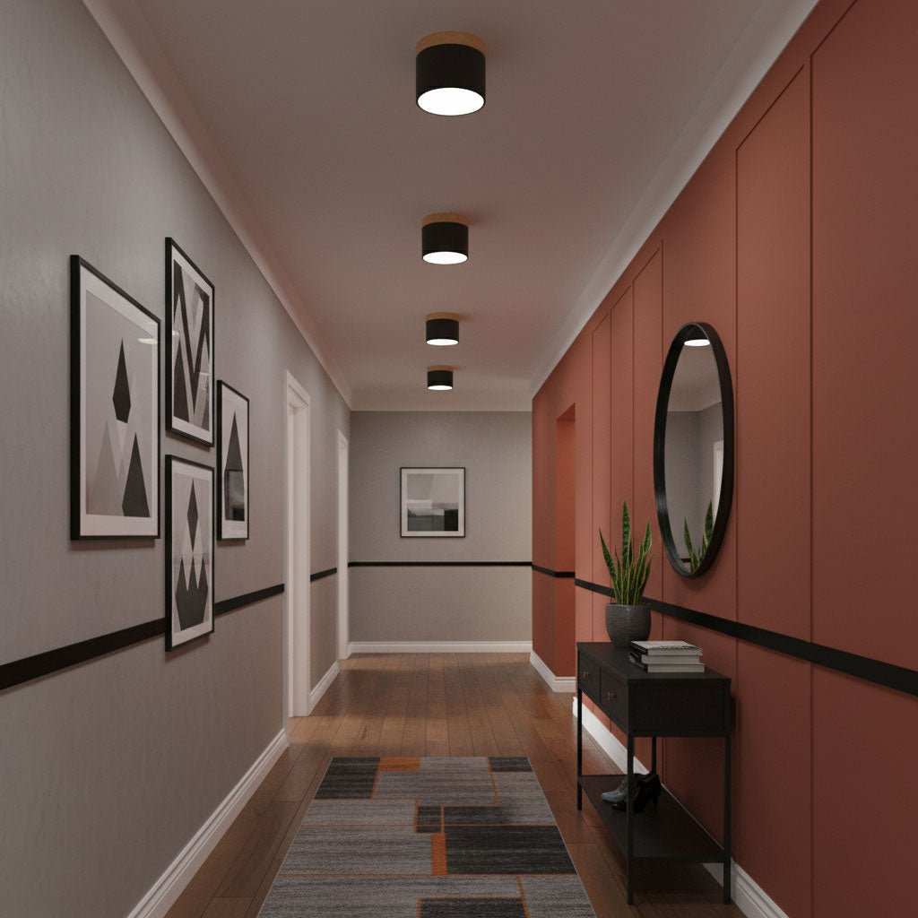 Ember Cylinder Ceiling Light
