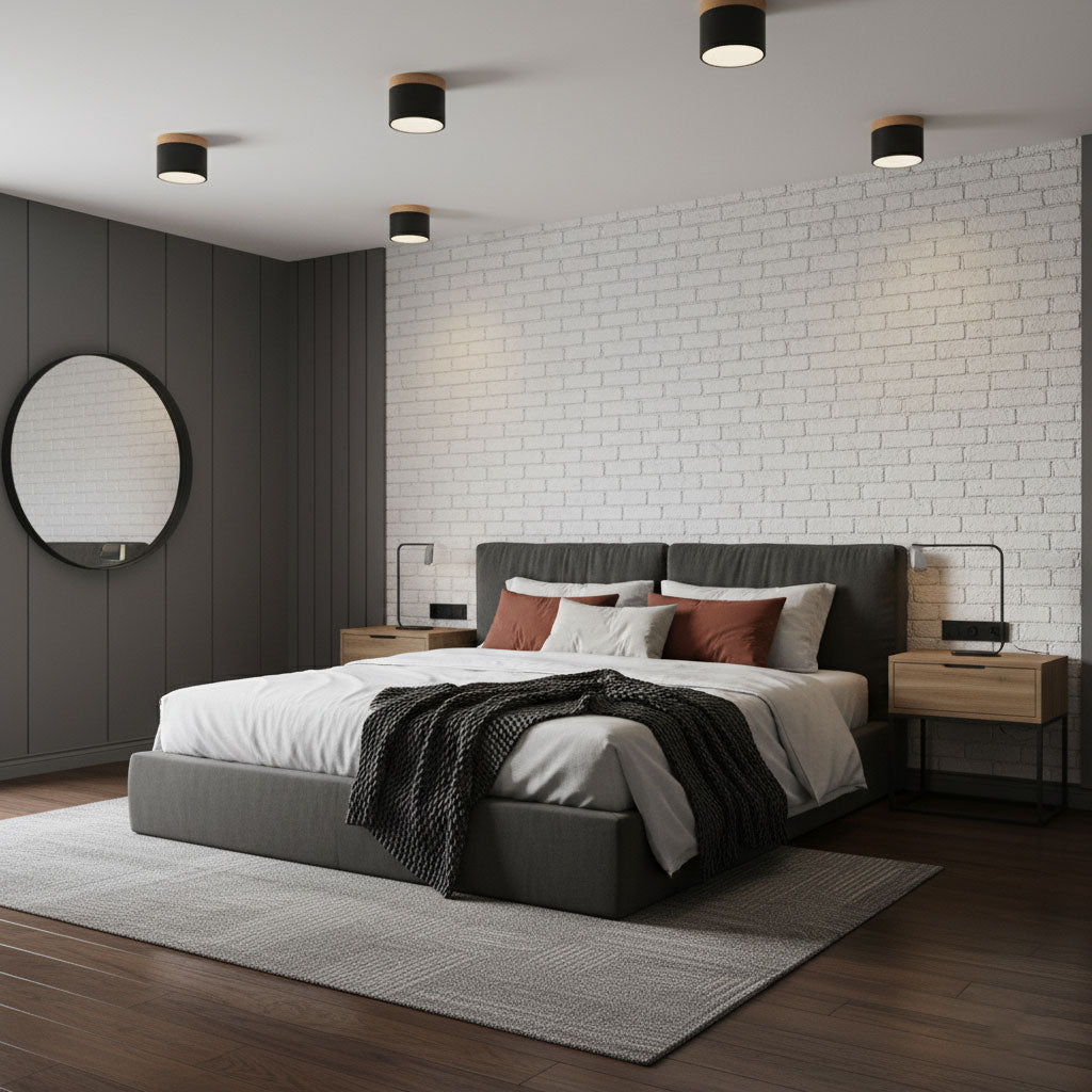 Ember Cylinder Ceiling Light