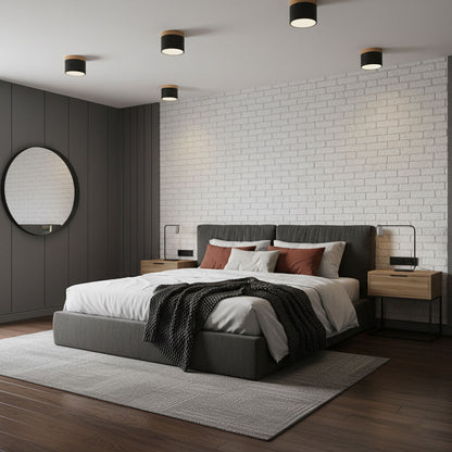Ember Cylinder Ceiling Light