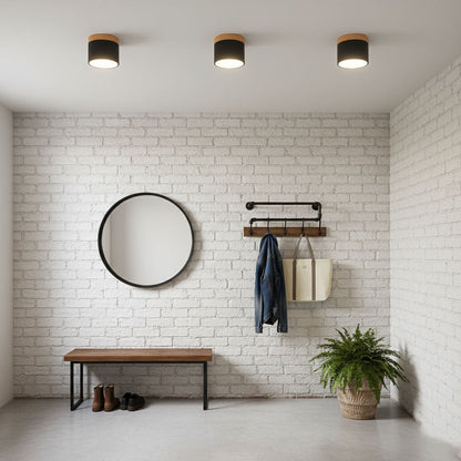 Ember Cylinder Ceiling Light