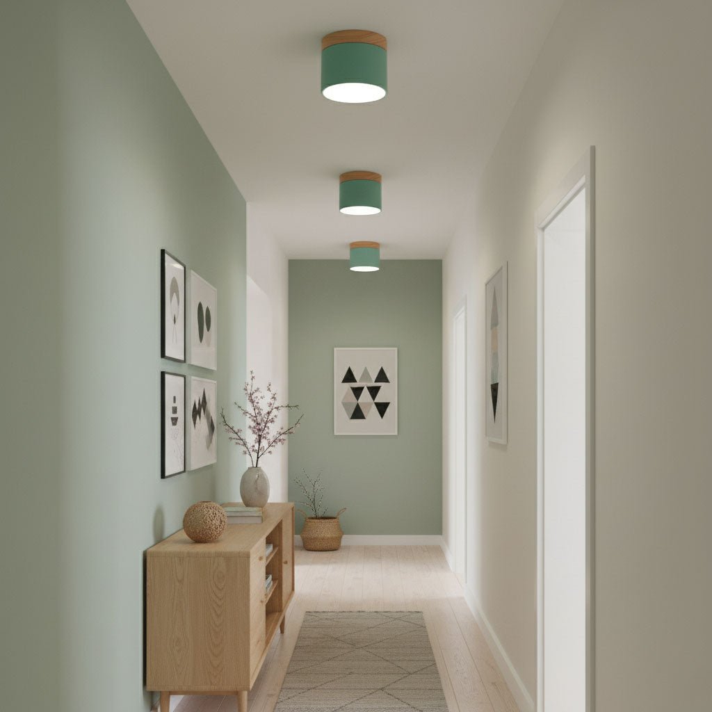 Ember Cylinder Ceiling Light