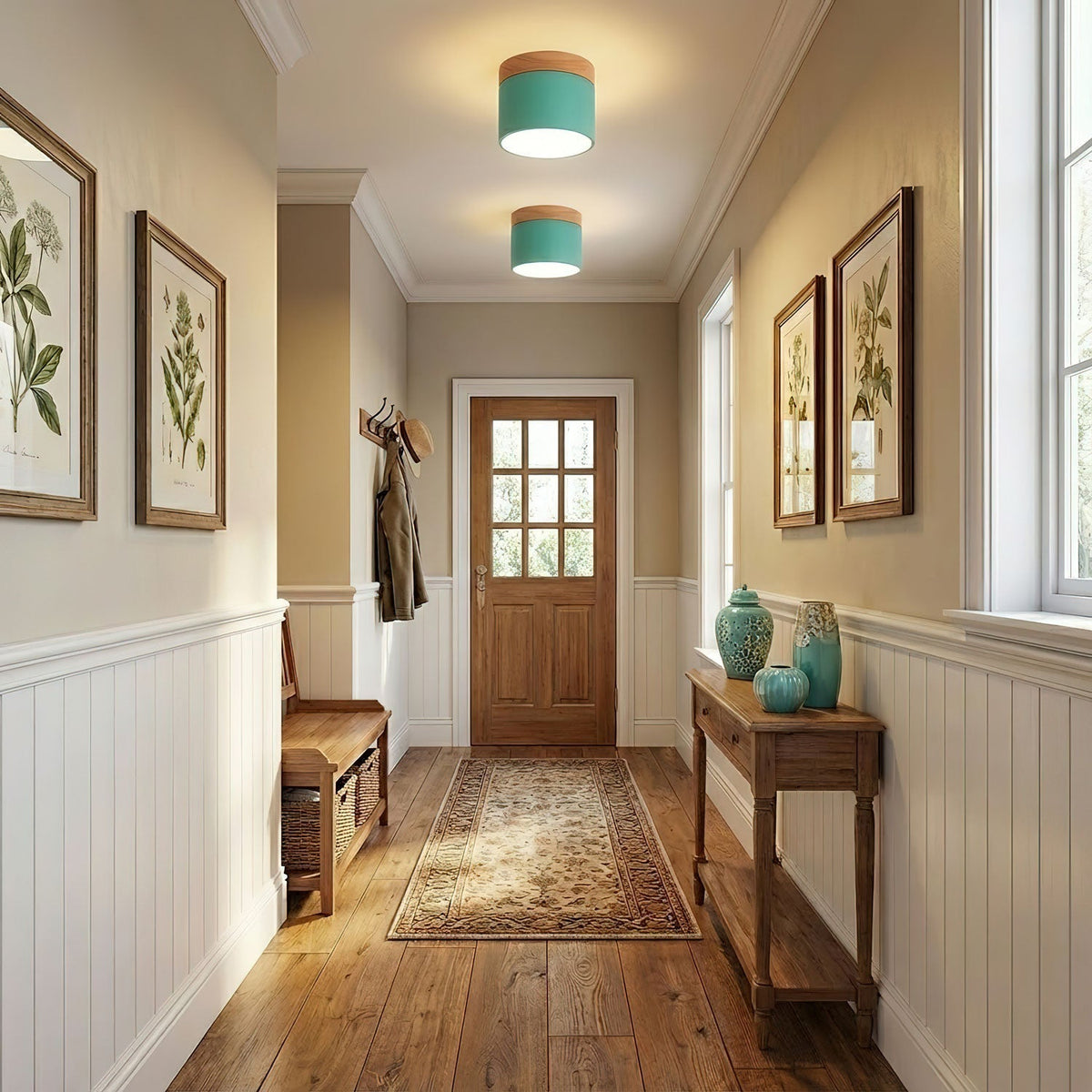 Ember Cylinder Ceiling Light