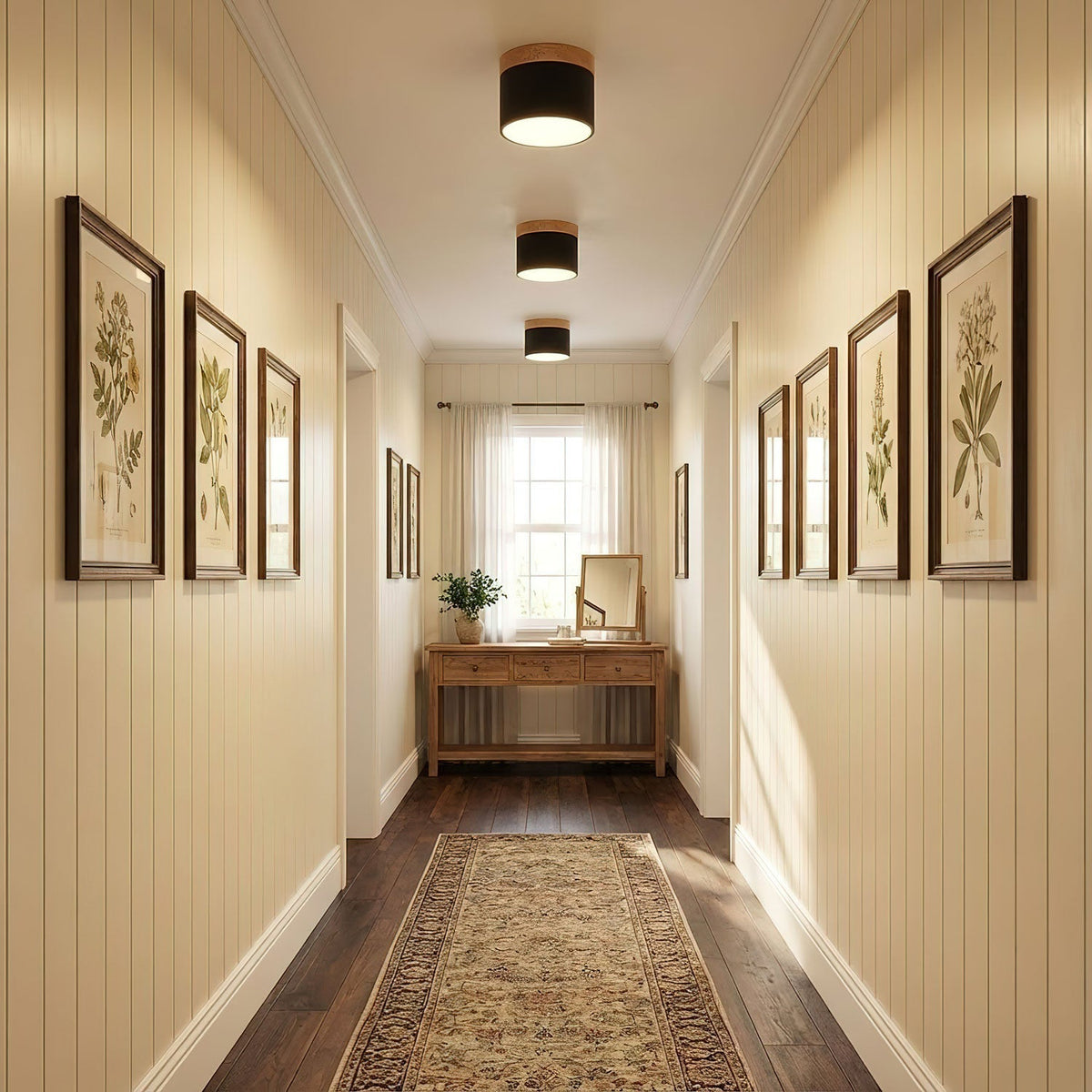 Ember Cylinder Ceiling Light