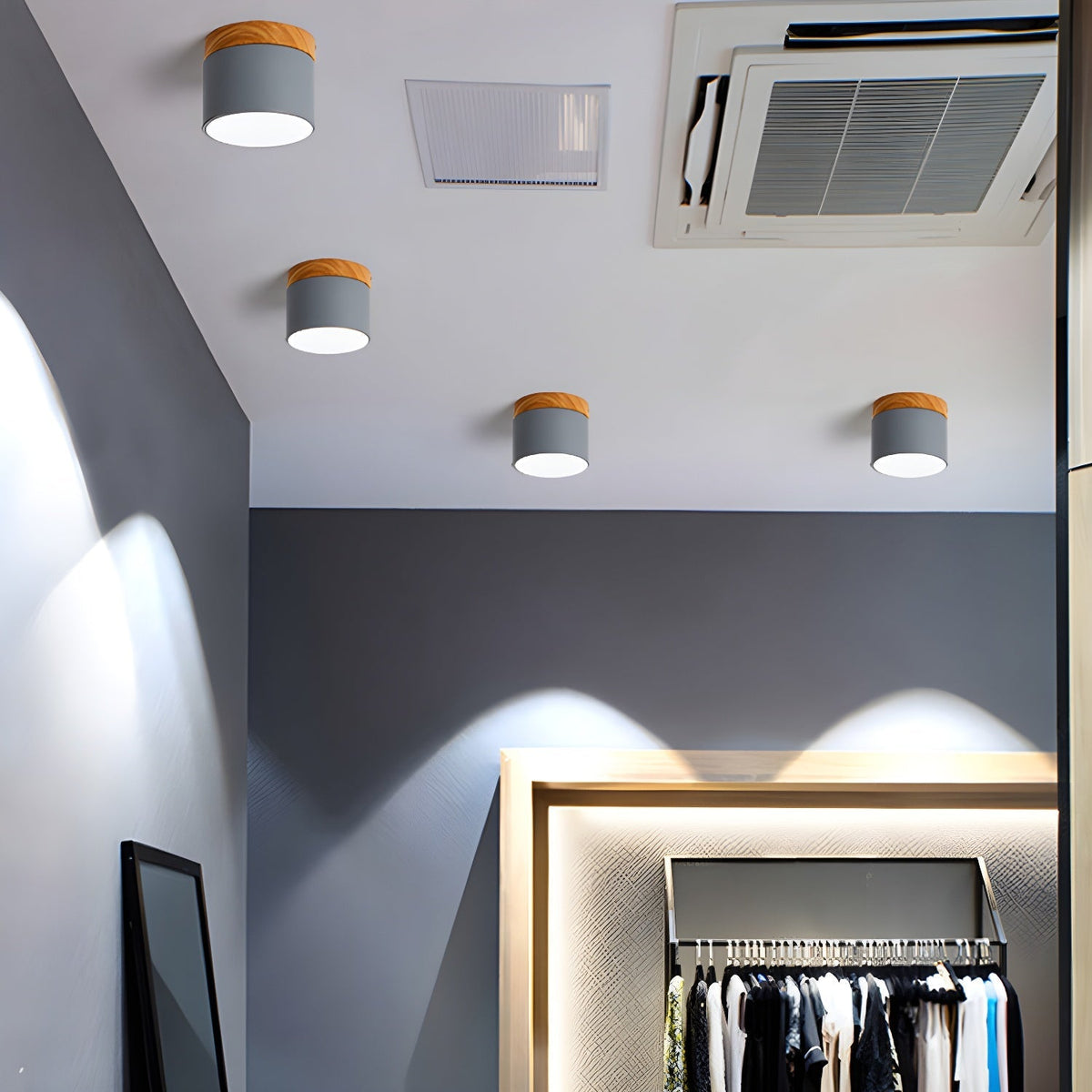 Ember Cylinder Ceiling Light