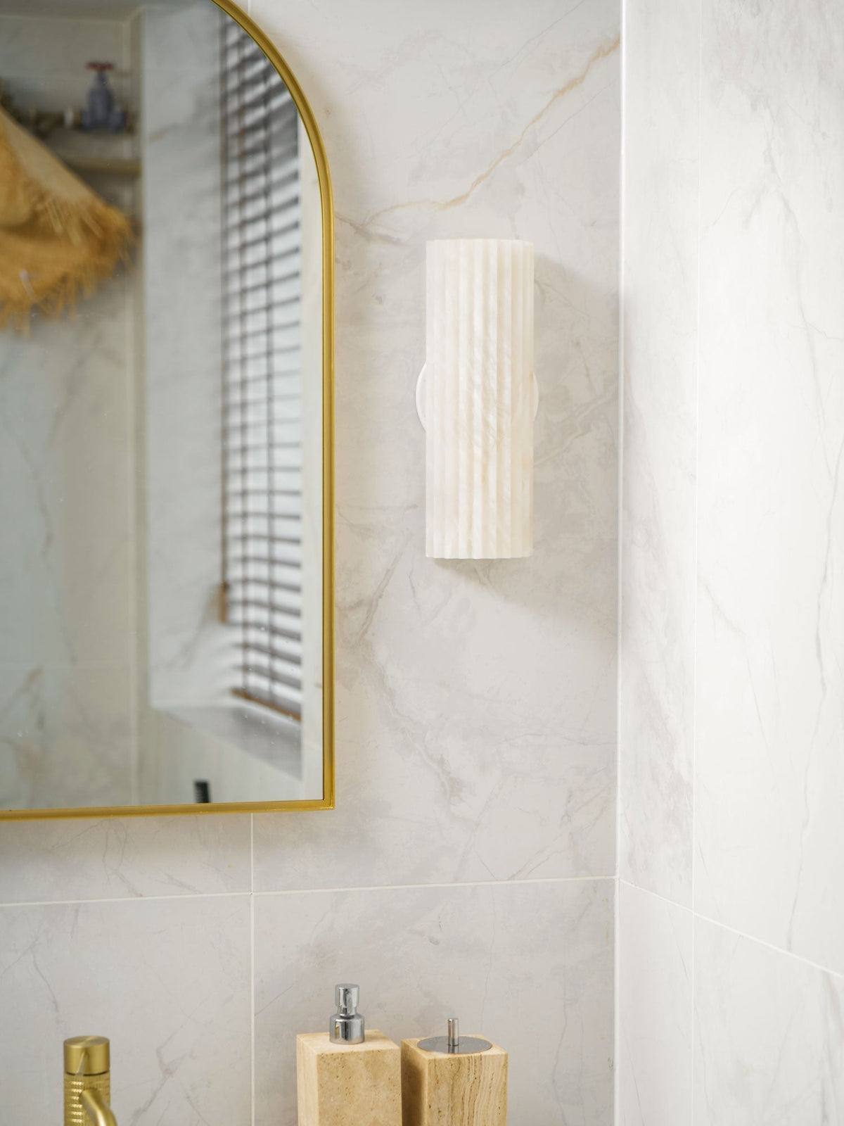 Vein Flute Wall Light