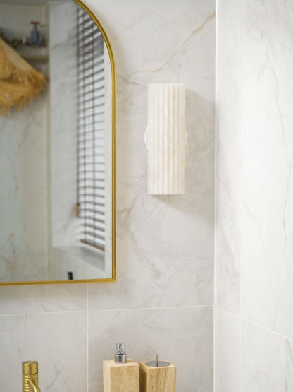 Vein Flute Wall Light