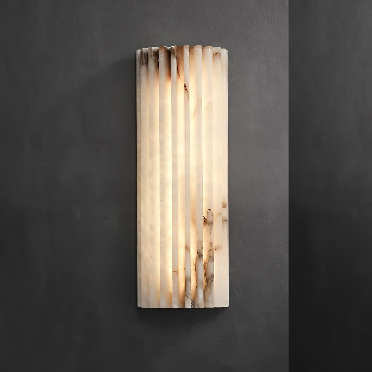 Vein Flute Wall Light