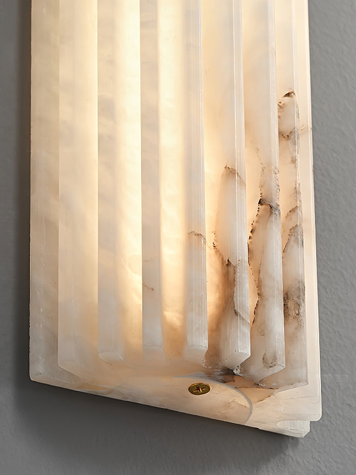 Vein Flute Wall Light