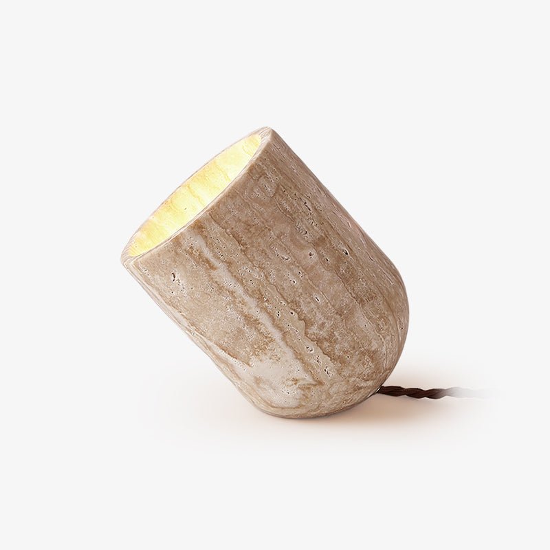 Tilt Stone Table Lamp