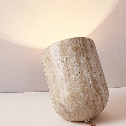 Tilt Stone Table Lamp