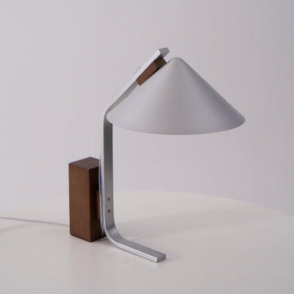Angle Timber Table Lamp