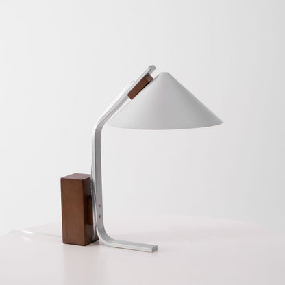Angle Timber Table Lamp