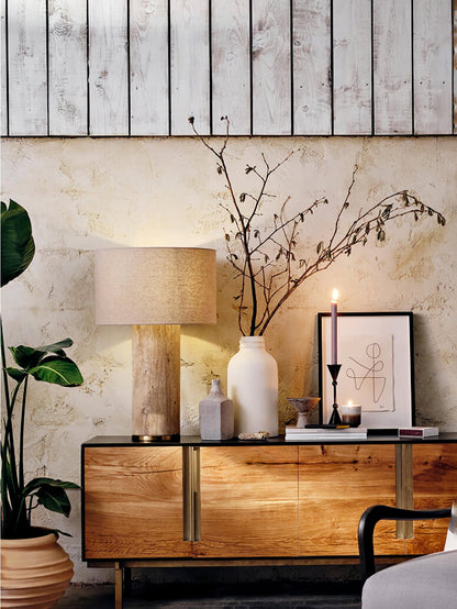 Dune Linen Table Lamp