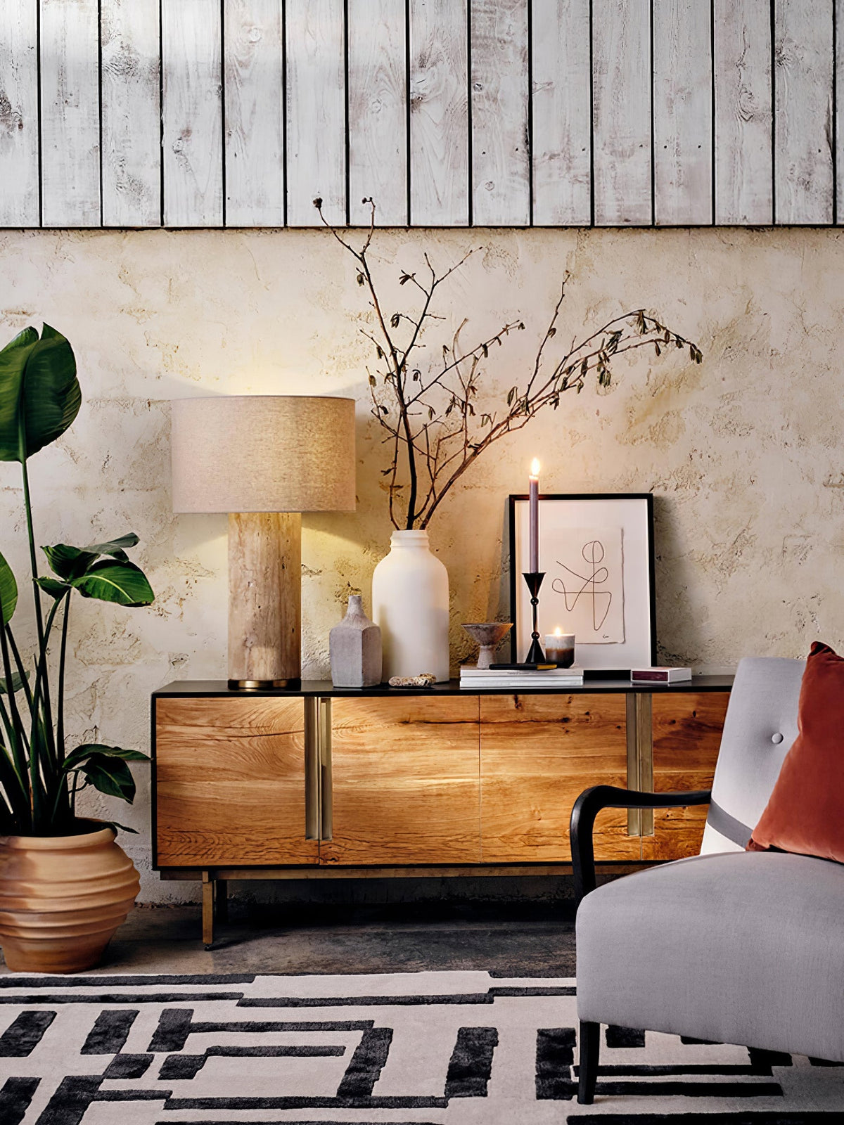 Dune Linen Table Lamp