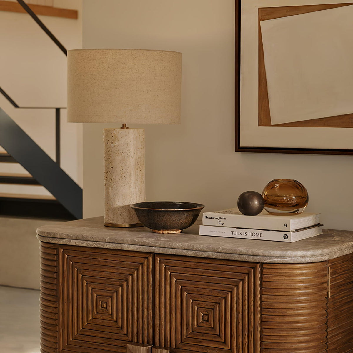 Dune Linen Table Lamp