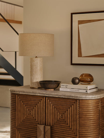 Dune Linen Table Lamp