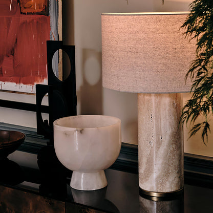 Dune Linen Table Lamp