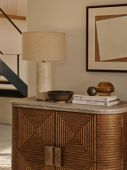 Dune Linen Table Lamp