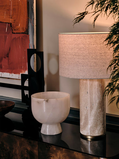 Dune Linen Table Lamp