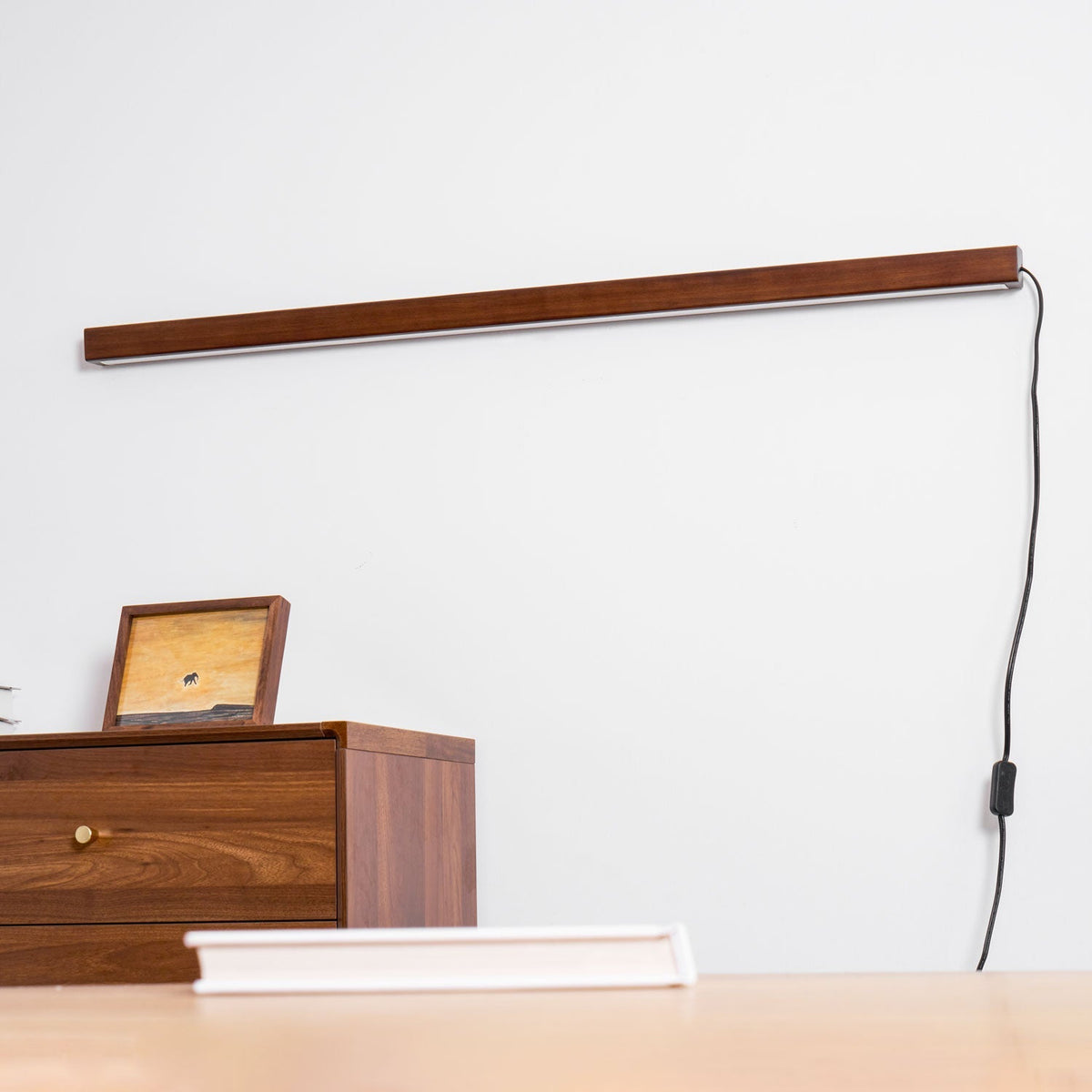 Fine Timber Plug-in Wall Light