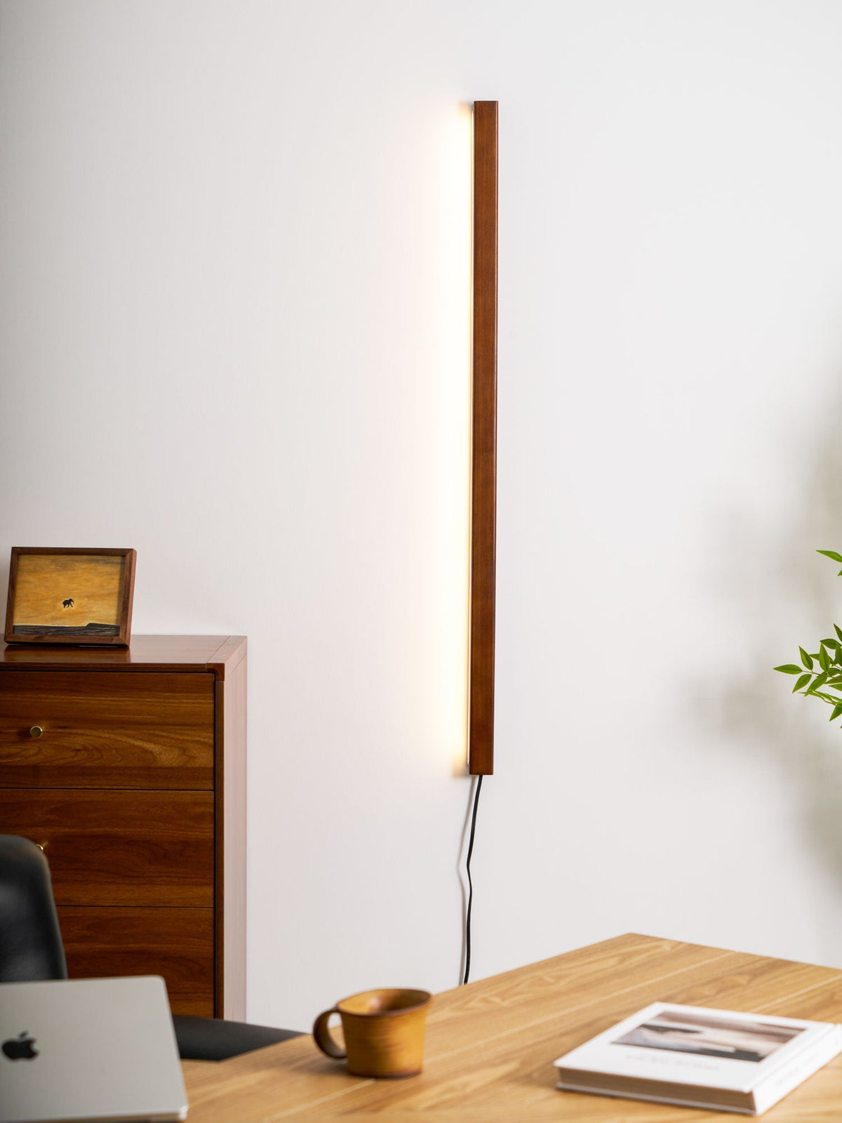 Fine Timber Plug-in Wall Light