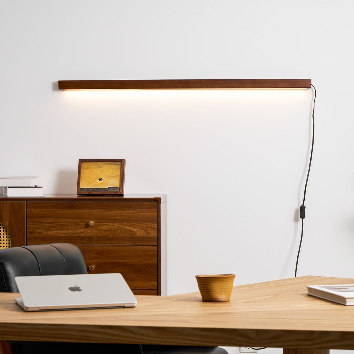 Fine Timber Plug-in Wall Light