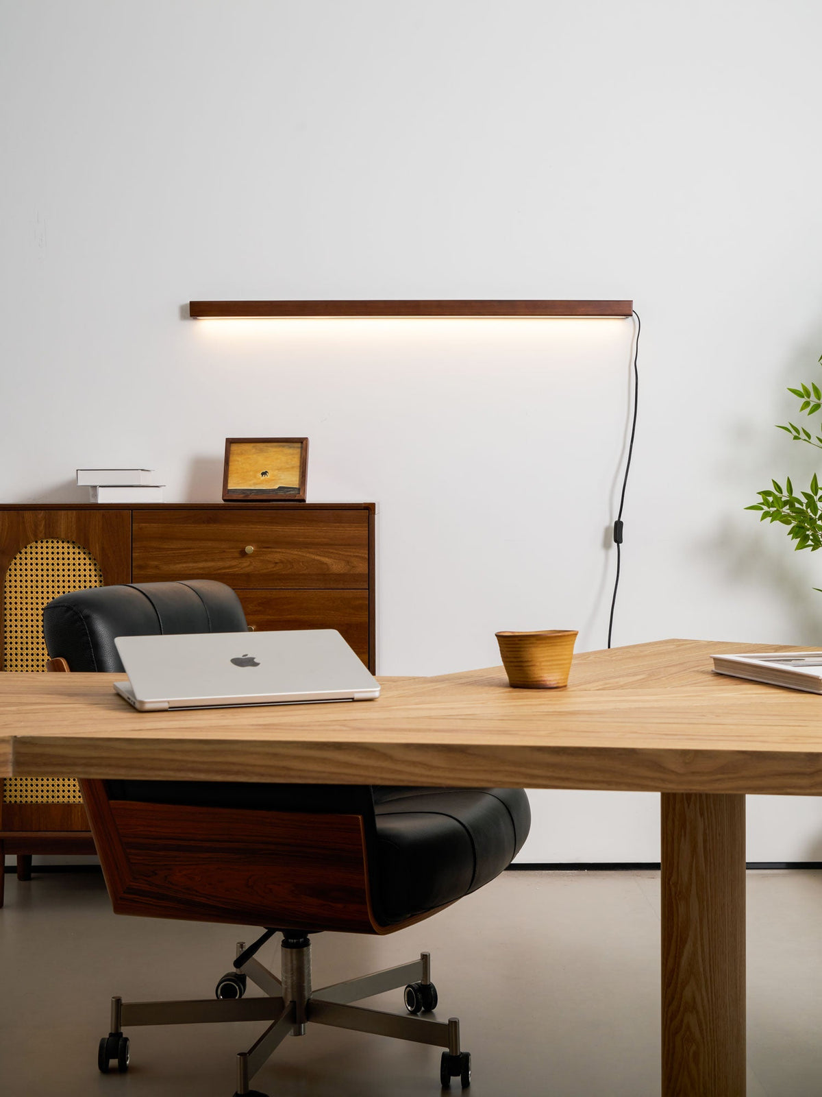 Fine Timber Plug-in Wall Light
