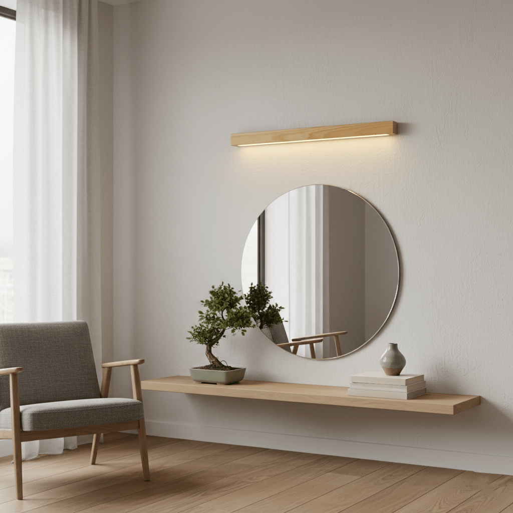 Fine Timber Wall Light
