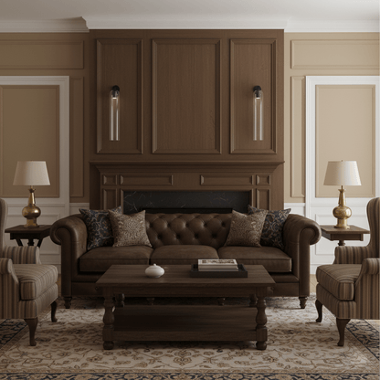 Clear Column Wall Light
