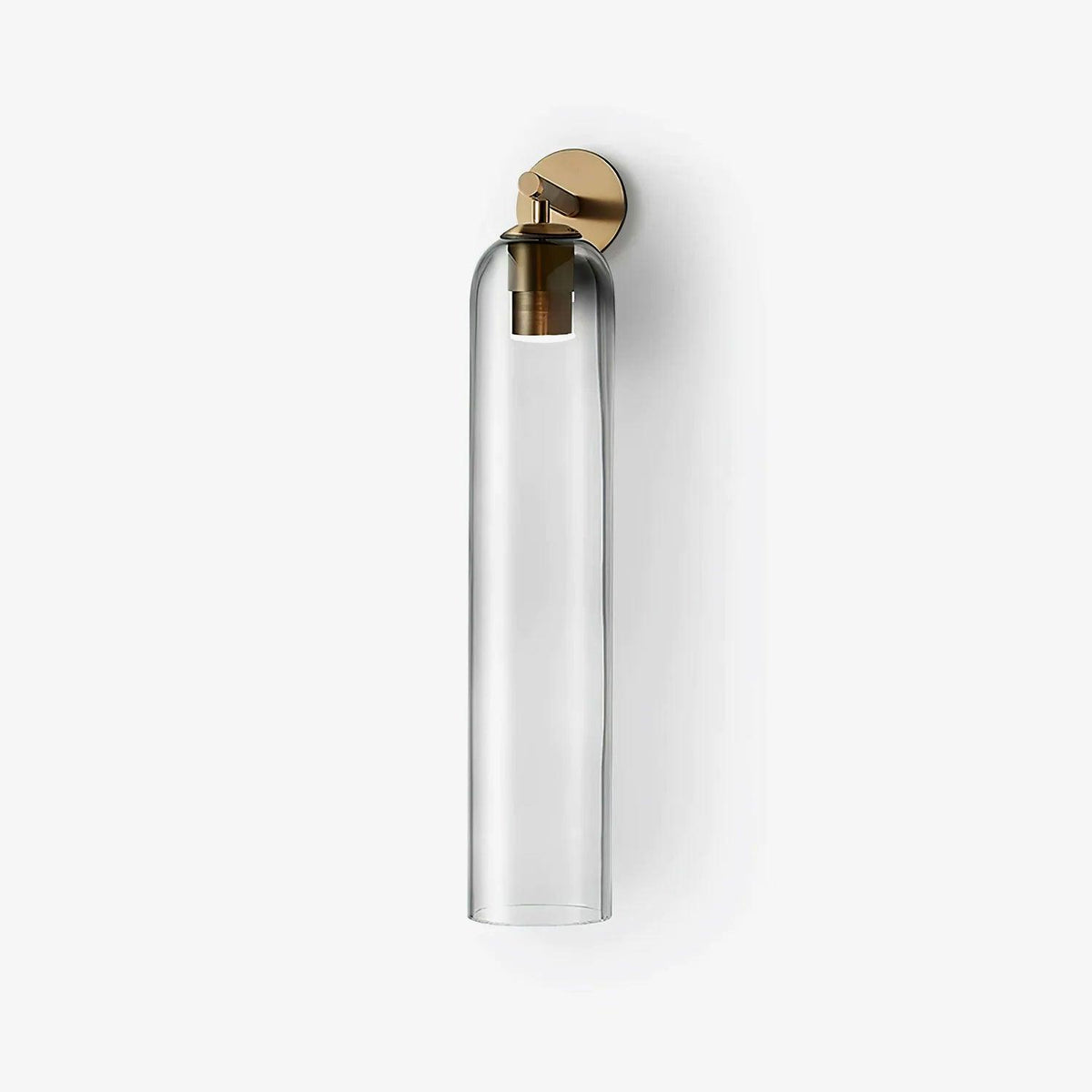 Clear Column Wall Light