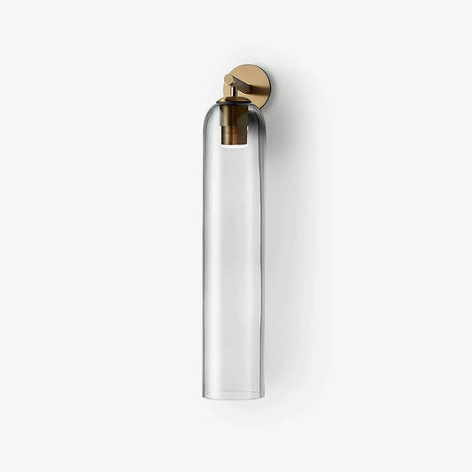 Clear Column Wall Light