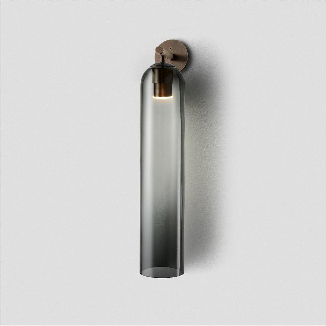 Clear Column Wall Light