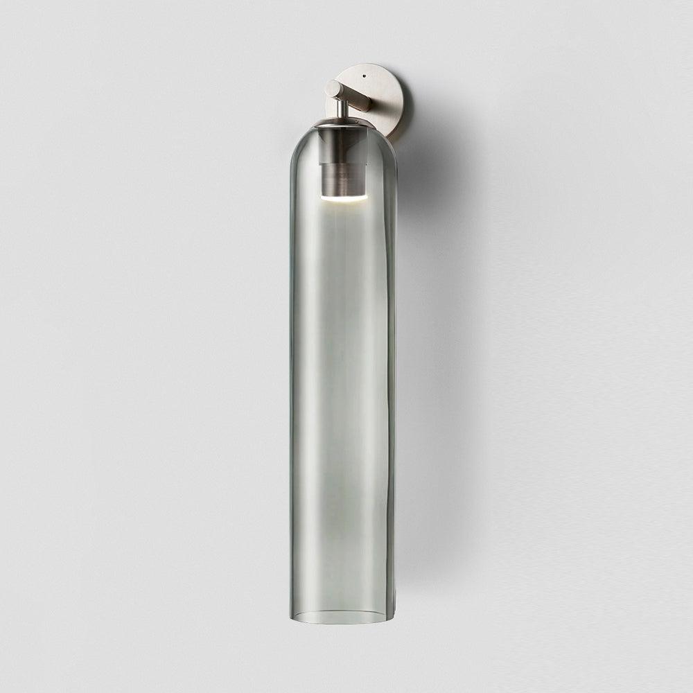 Clear Column Wall Light