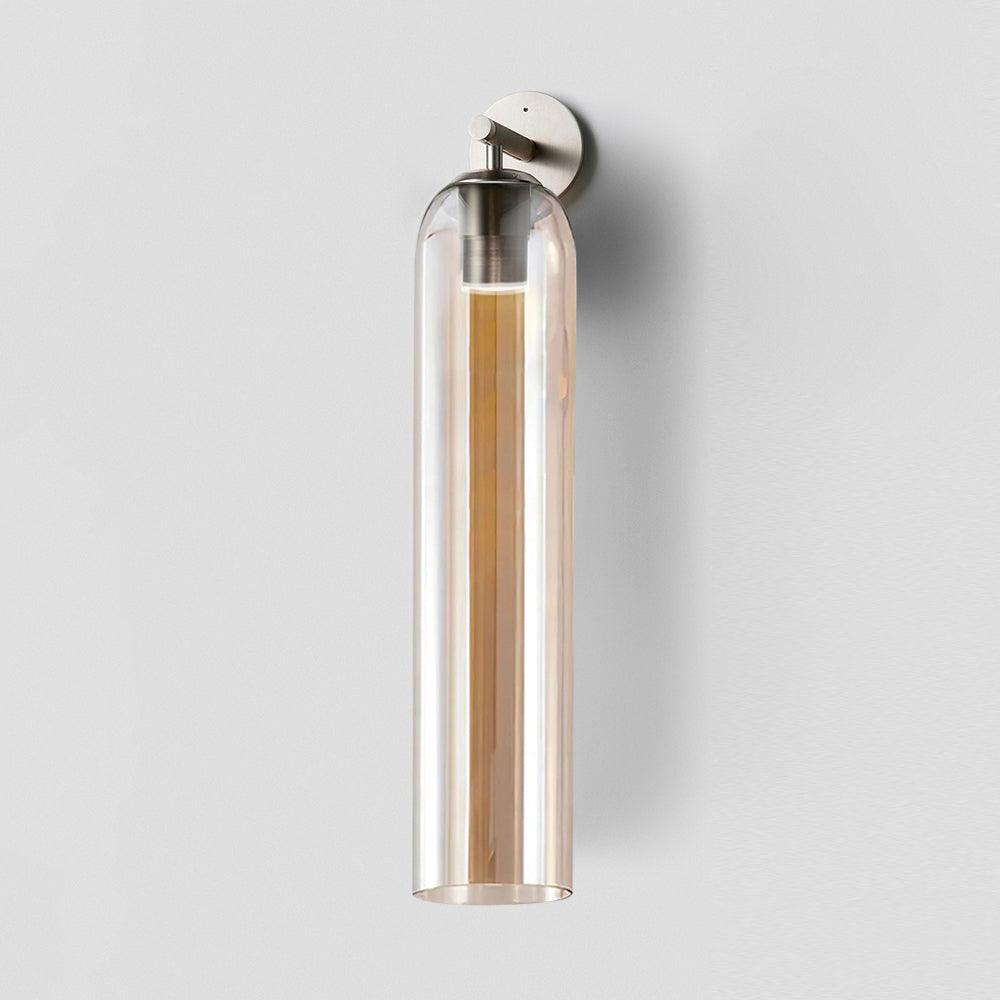 Clear Column Wall Light