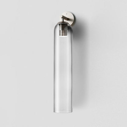 Clear Column Wall Light