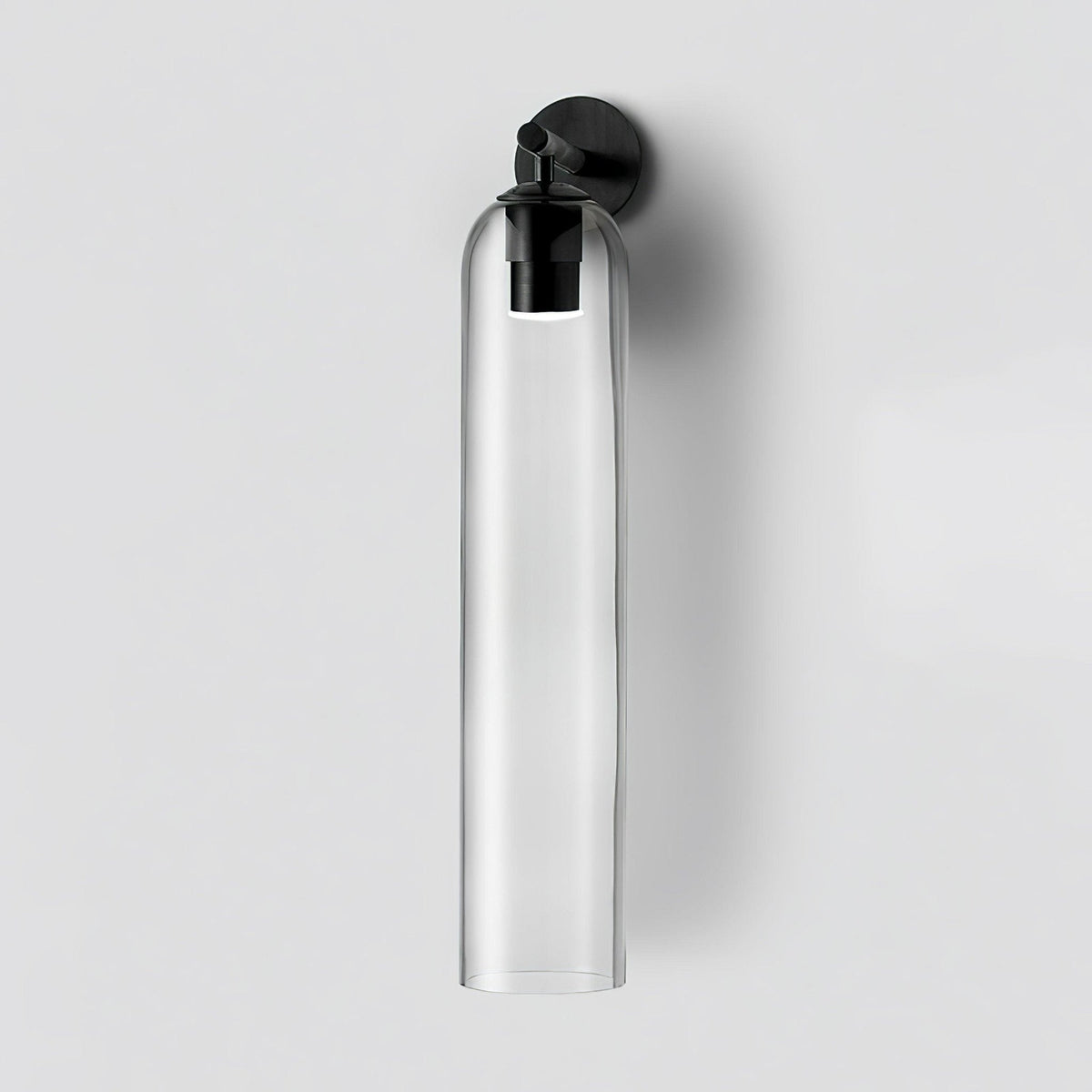 Clear Column Wall Light