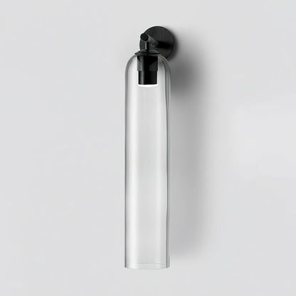Clear Column Wall Light