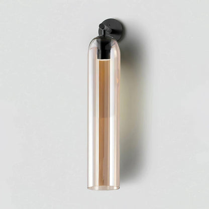 Clear Column Wall Light