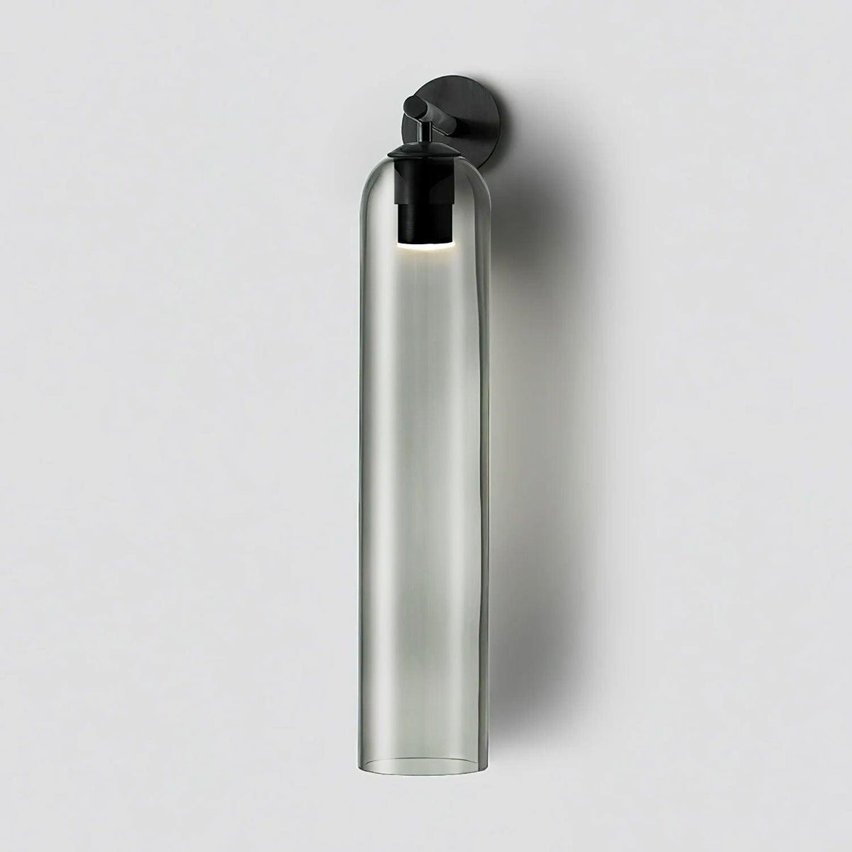Clear Column Wall Light
