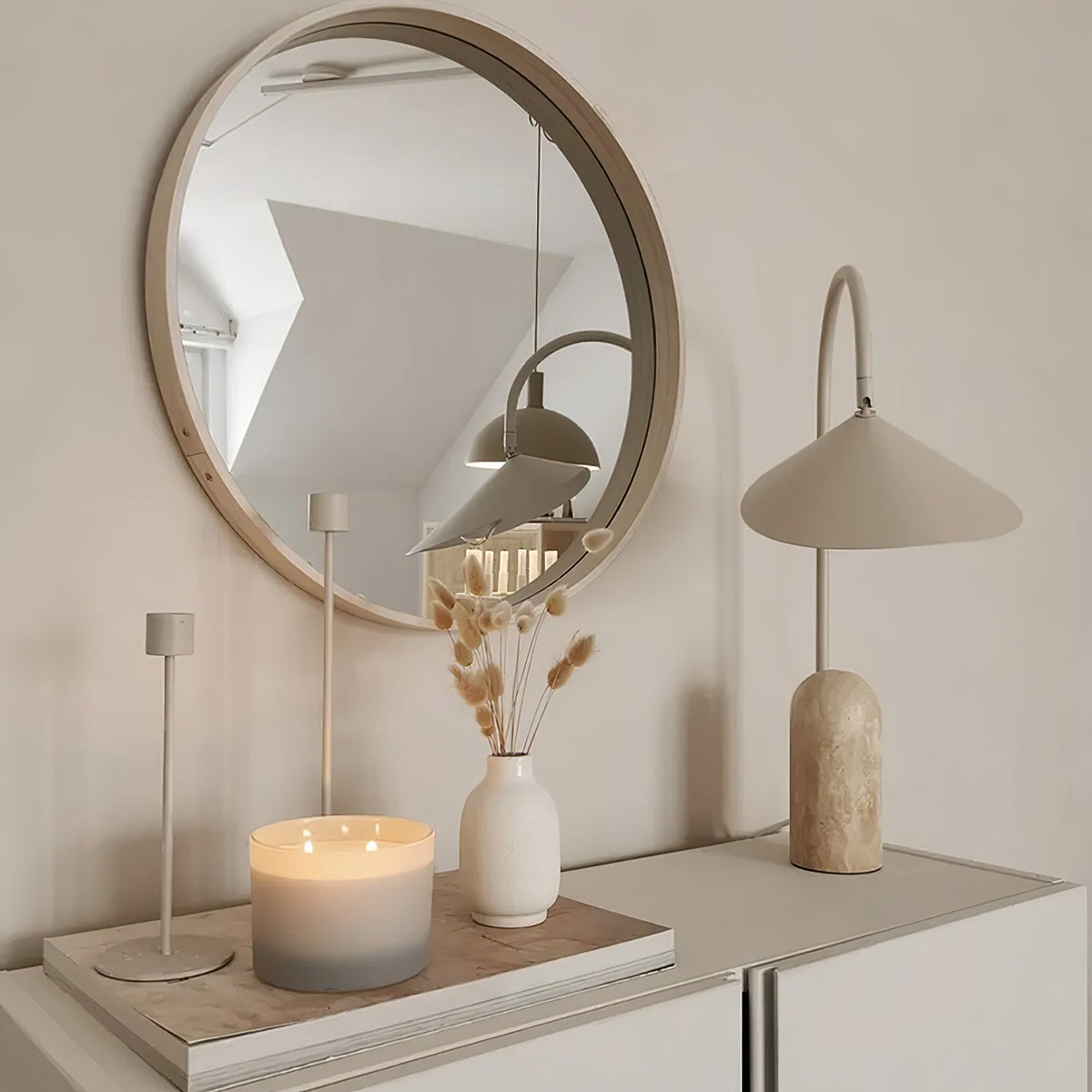 Arc Leaf Table Lamp
