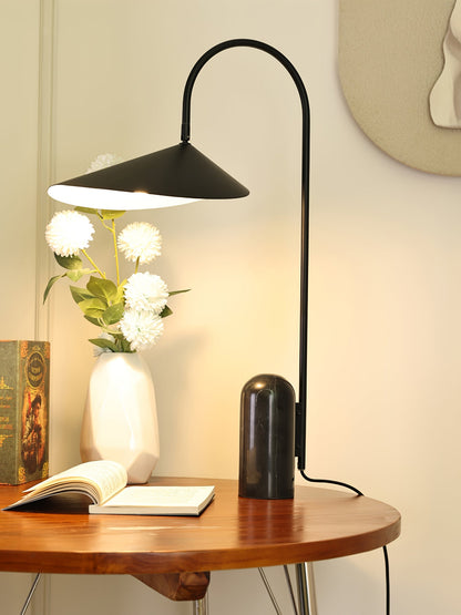 Arc Leaf Table Lamp