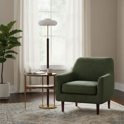 Reed Canopy Floor Lamp