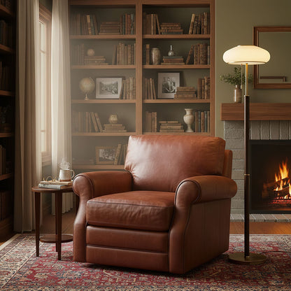 Reed Canopy Floor Lamp
